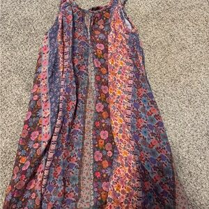 NATURAL LIFE Colorful Floral Mini Dress